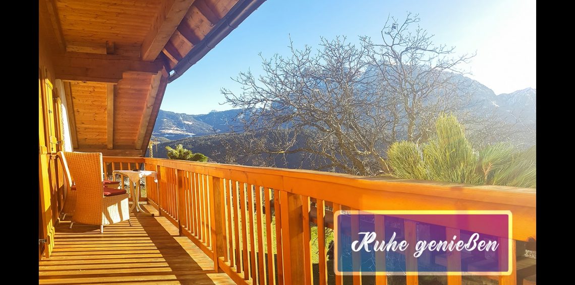 Balkon der Ferienwohnung